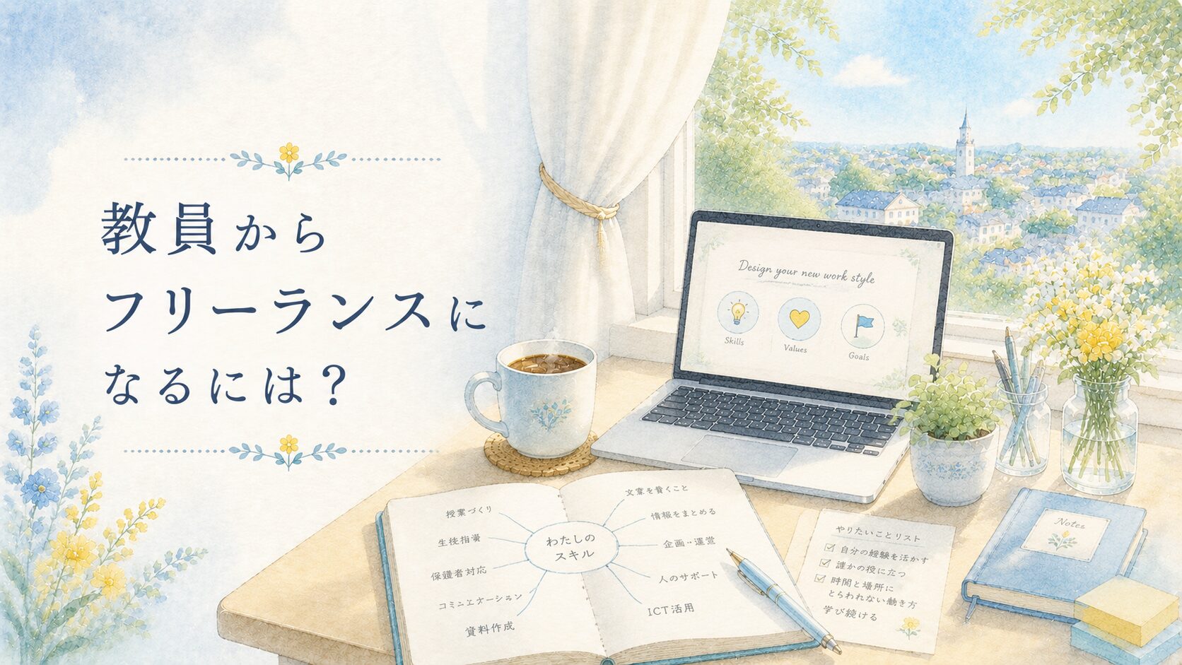教員からフリーランスへ