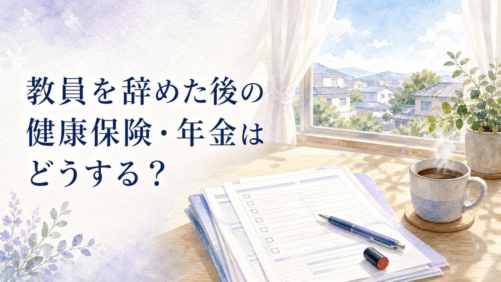 教員辞めたあと健康保険