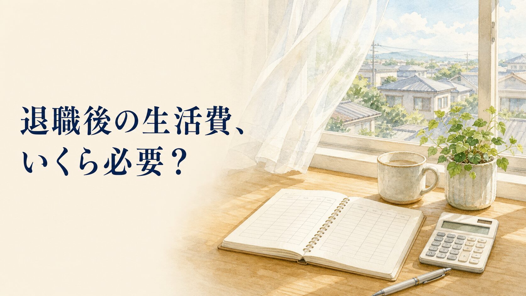 退職後の生活費、いくら必要？